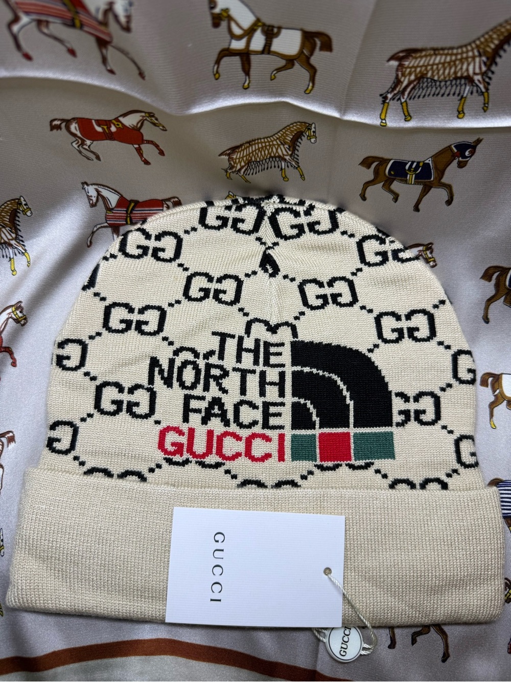 Rare North Face Gucci Beanie